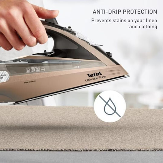 Tefal Ultimate Pure Steam Iron 3200W with Continuous Steam Supply 60g/min