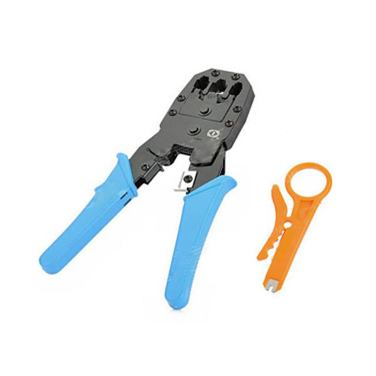 Πρέσα Ακροδεκτών Δικτύου RJ12, RJ11, RJ45, RJ10 με Απογυμνωτή