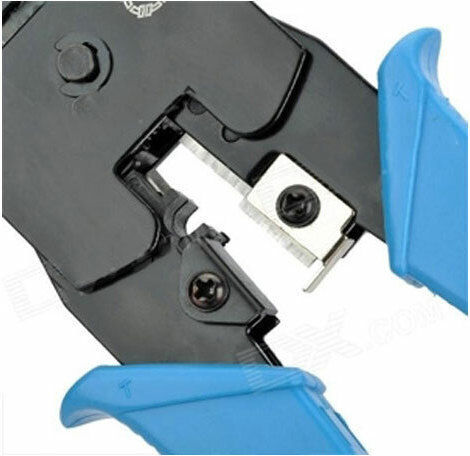 Πρέσα Ακροδεκτών Δικτύου RJ12, RJ11, RJ45, RJ10 με Απογυμνωτή