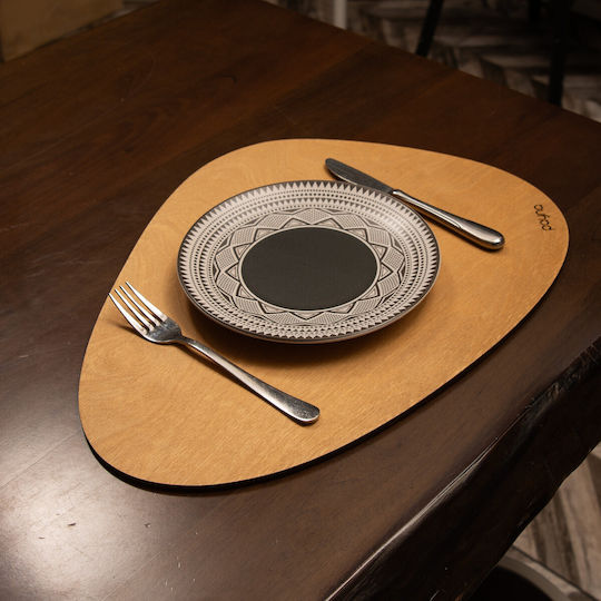 Aithrio Placemats Lemn Maro 45x33cm 6buc