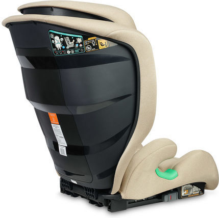 Caretero Nimbus Baby Car Seat High-back Booster i-Size with Isofix Camel