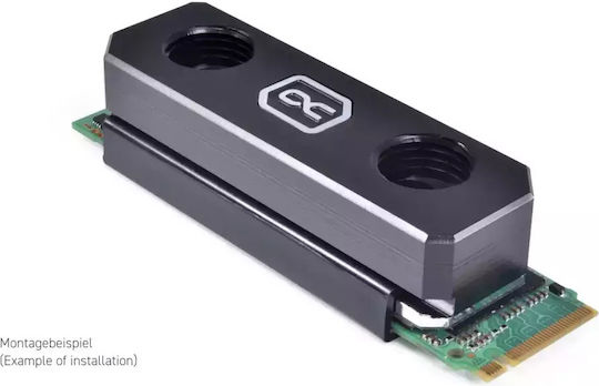 Alphacool Hdx Apex Acetal M.2 2280 Ssd Cooler Ac-1021841