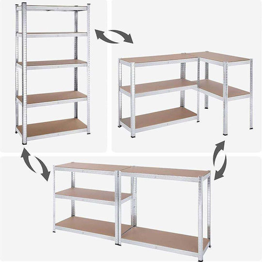 Heinner Shelf Dexion 80x40x180cm RZRF012