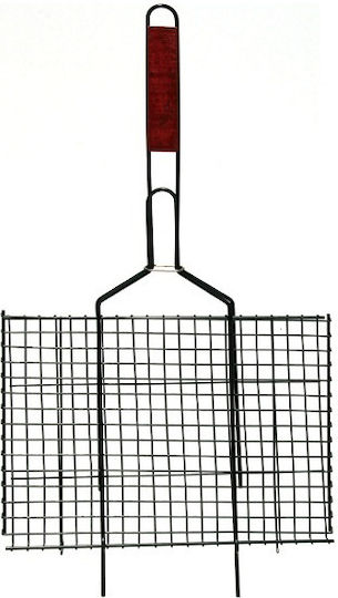 Viosarp Διπλή Σχάρα Ψησίματος Χρωμίου 25.5x35εκ.