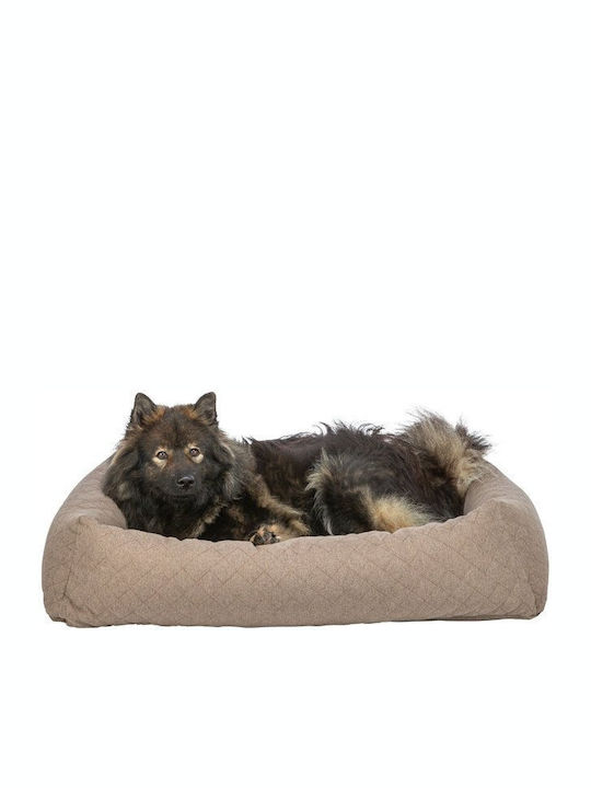 Sofa Dog Bed Brown 80x60cm