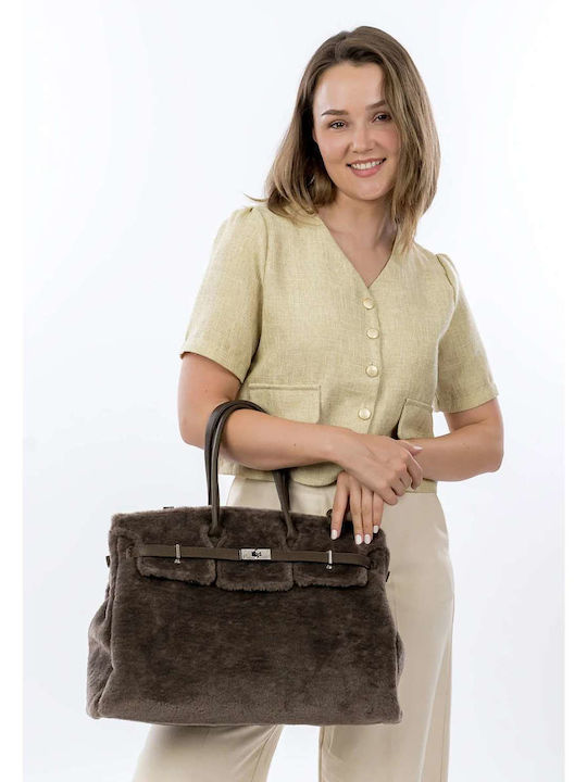 Women's Bag Handbag Brown