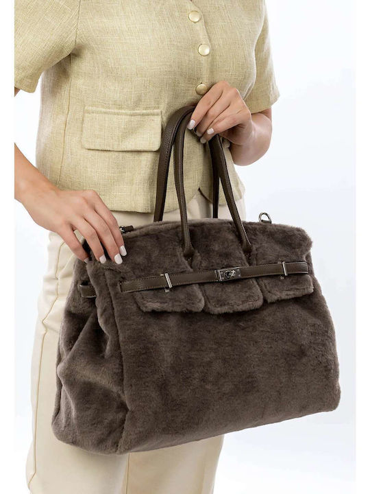Women's Bag Handbag Brown