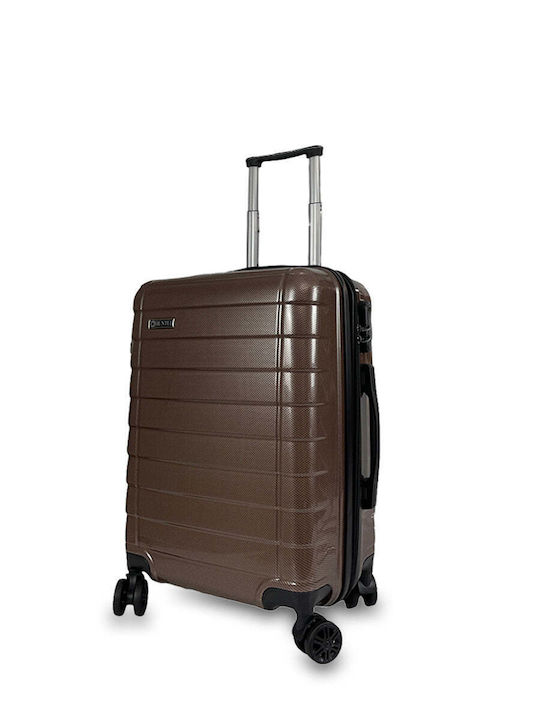 Large Beige Suitcase Abs Kos