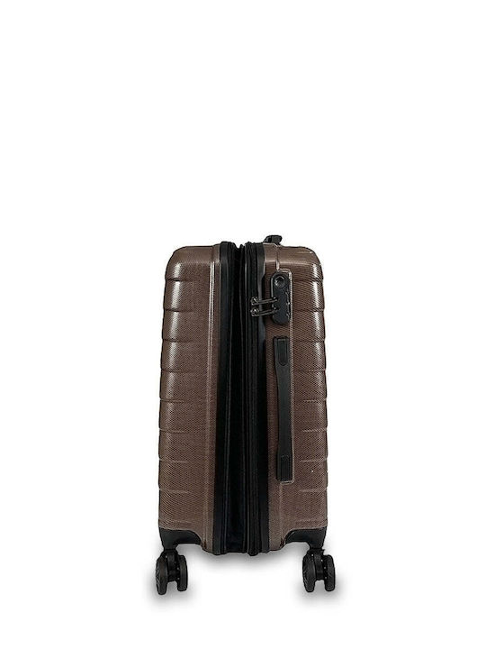 Large Beige Suitcase Abs Kos