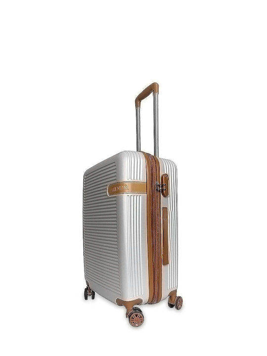 Hunter Medium Abs-pc Ithaki Platinum Suitcase Hunter Medium Abs-pc Ithaki Platinum Suitcase