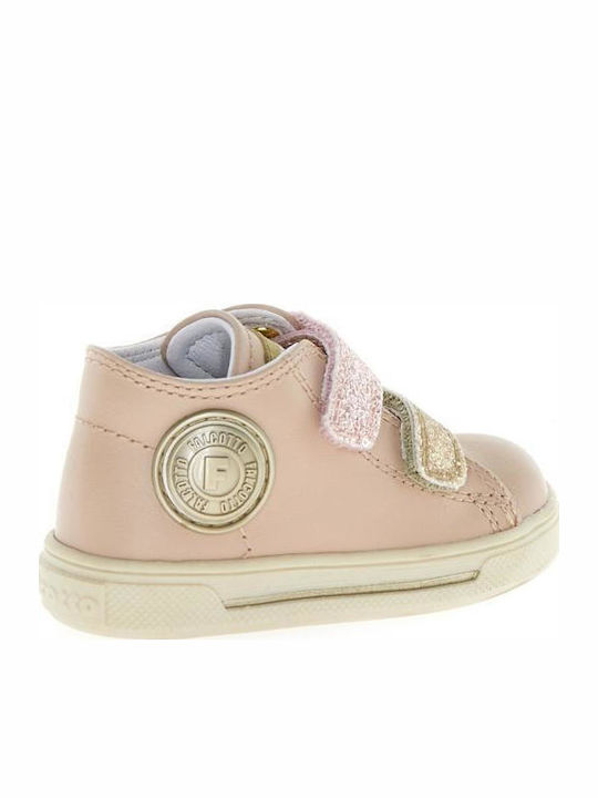 Kids Sneakers with Scratch Pink