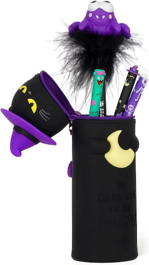Legami Milano Pencil Case Silicone Barrel with 2 Compartments
