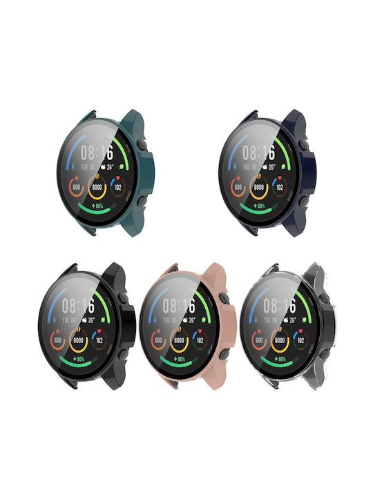 Plastic Case in Burgundy color for Xiaomi Watch Color Sport