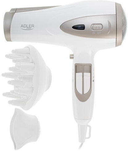 Adler Ionic Hair Dryer with Diffuser 2200W