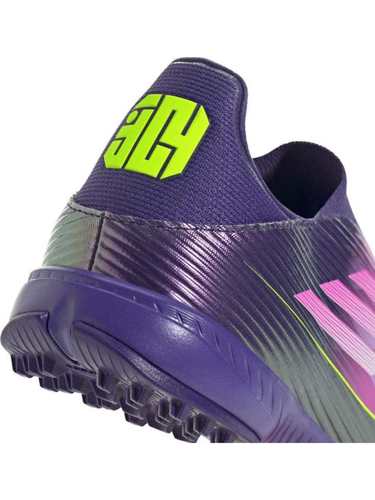 adidas F50 League Lamine Yamal LL Футболни Обувки с Гумена Подметка Лилави