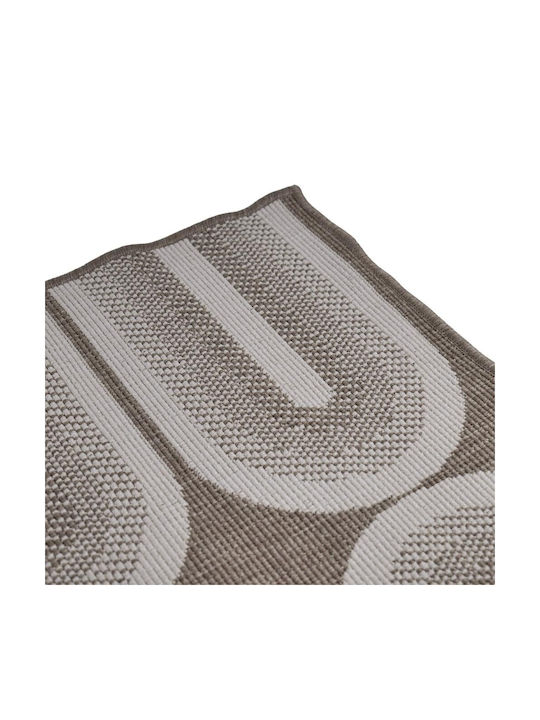Linea Interiors Brussels Χαλί Διάδρομος Καλοκαιρινό Ψάθινο Linen 80x150cm
