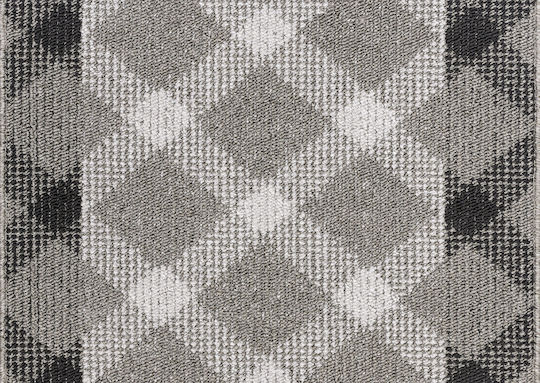 Rutschfester Flur Maggie Grau-Grau 80x300