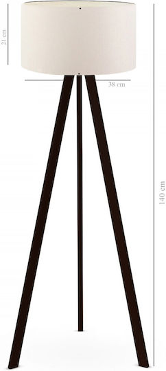 Aithrio Lampa de podea Î38xL21cm. Alb