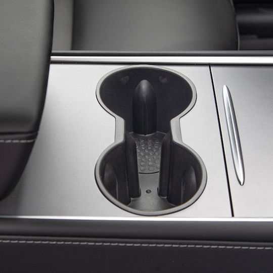 Getränkehalter fürs Auto SD-1054 2 Plätze für Konsole in Schwarz Farbe