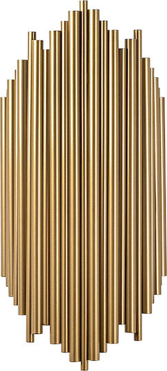 Aithrio Modern Lumină de Perete Auriu 18x40x8cm