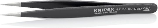 Tweezers Set 5 Pieces Black Universal Esd Precision Case Roll 92 00 01 Esd Knipex 92 00 01 Esd