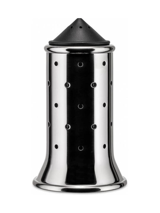 Alessi MGSAL Αλατιέρα/Πιπεριέρα Inox Ασημί-Μαύρο