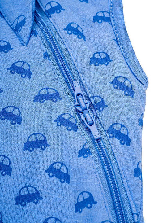 Baby Bliss Winter Sleeping Bag with Feet 2.5 Tog Vroom Cars