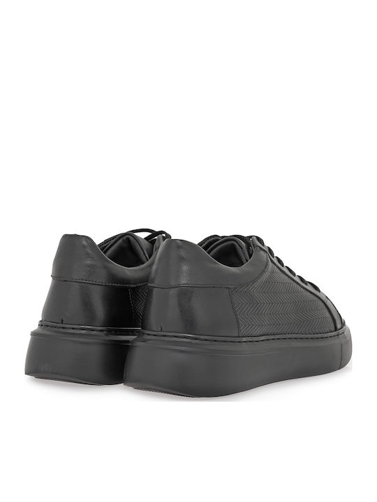 Sneakers Black Leather