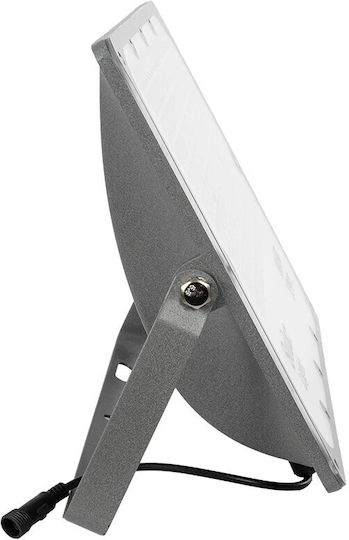 GloboStar Waterproof Solar LED Floodlight 300W Cold White 6000K with Remote Control IP67