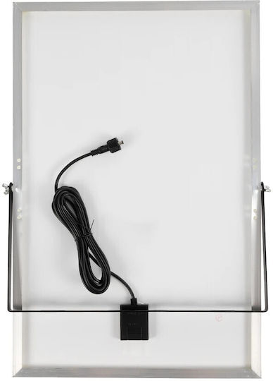 GloboStar Στεγανός Ηλιακός Προβολέας LED 400W Ψυχρό Λευκό 6000K με Τηλεχειριστήριο IP67