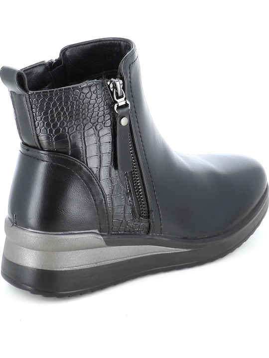 Stiefeletten Damen Schwarz