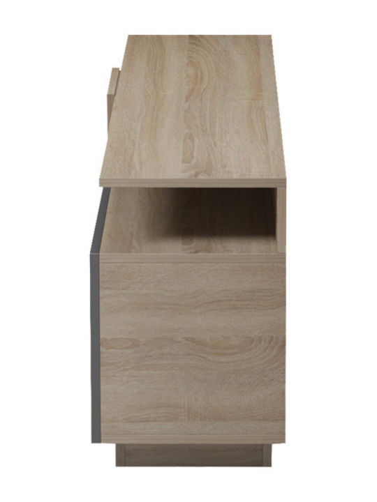 Шкаф за телевизор Дървен Vendora Sonoma-anthracite Д150xШ29.5xВ46.3см