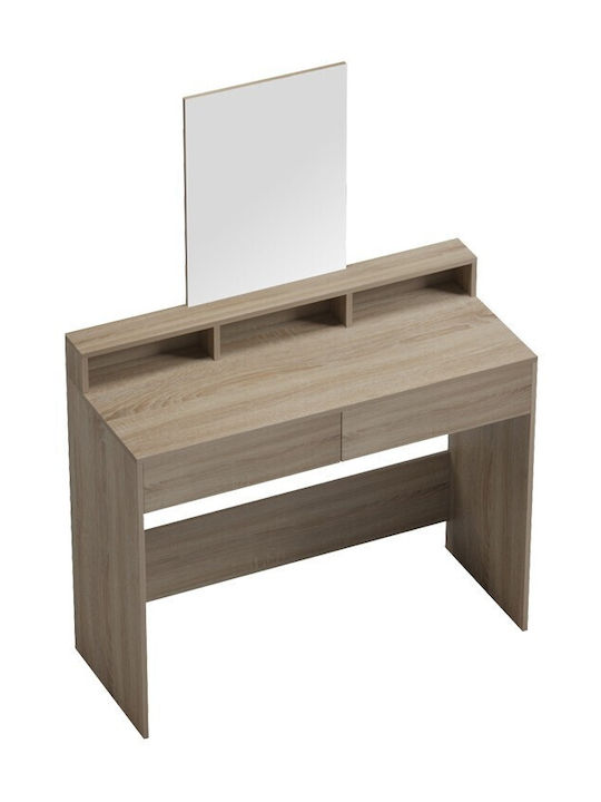 Тоалетна за грим Дървена Sonoma Shade 100x40x140бр