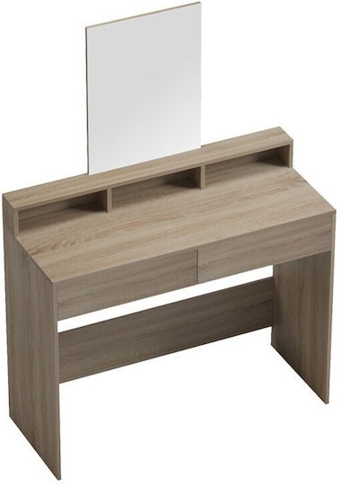 Bodenstehende Schminktisch Schlafzimmer Frentsel Holz Sonoma Farbe 100x40x140cm