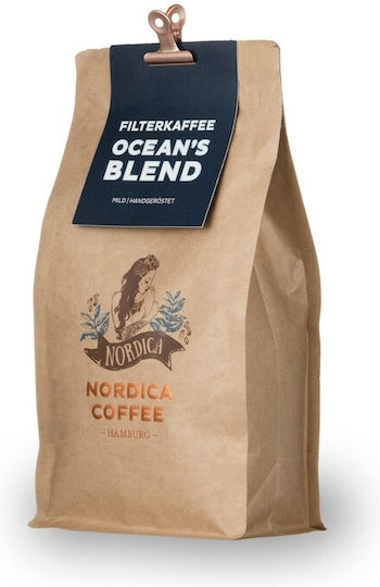 Nordica Coffee Филтърно Кафе Ocean's Blend Шоколад на Зърна 250гр