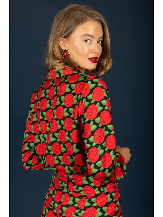 Women's Long Sleeve Shirt Red
