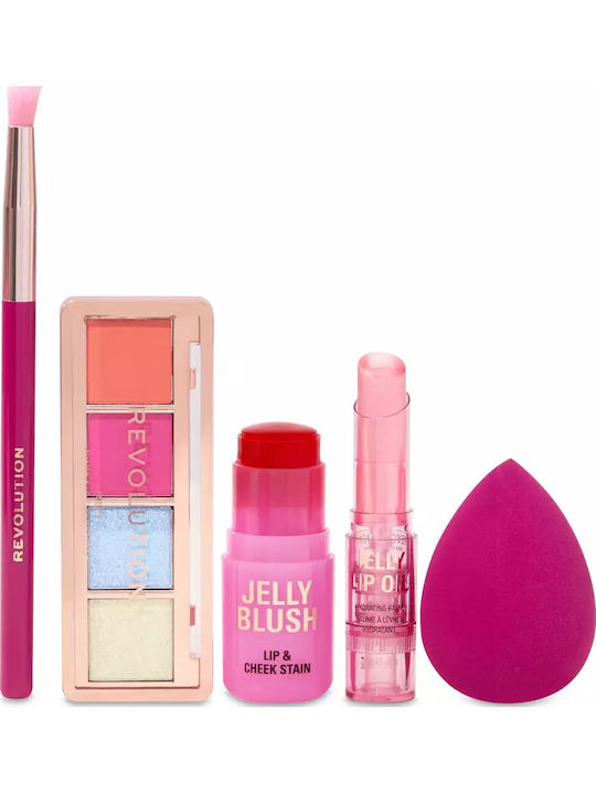 Revolution Beauty All About The Jelly Σετ Μακιγιάζ για Πρόσωπο, Μάτια & Χείλη