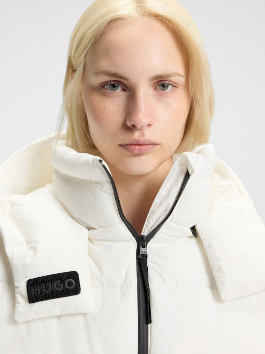 Γυναικείο Puffer Μπουφάν Αδιάβροχο για Χειμώνα  Blue