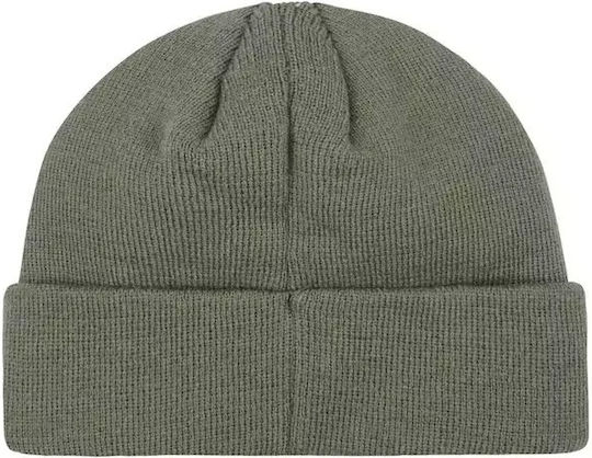 Beanie Beanie Knitted in Khaki color