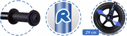 Ricokids Παιδικό Ποδήλατο Ισορροπίας Μπλε