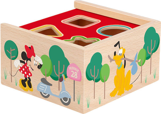 Woomax Shape Sorting Toy made of Wood for 12++ Months