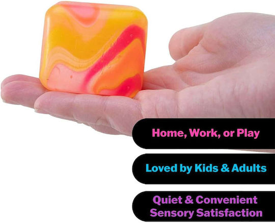 Schylling NeeDoh Original Cube Swirl Squishy Multicolor (Diverse modele)