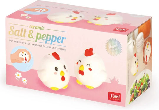 Legami Milano Set De Sare Și Piper Ceramic 2 Bucăți