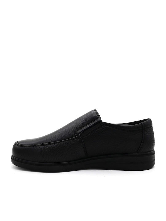 Men's Leather Loafers Black