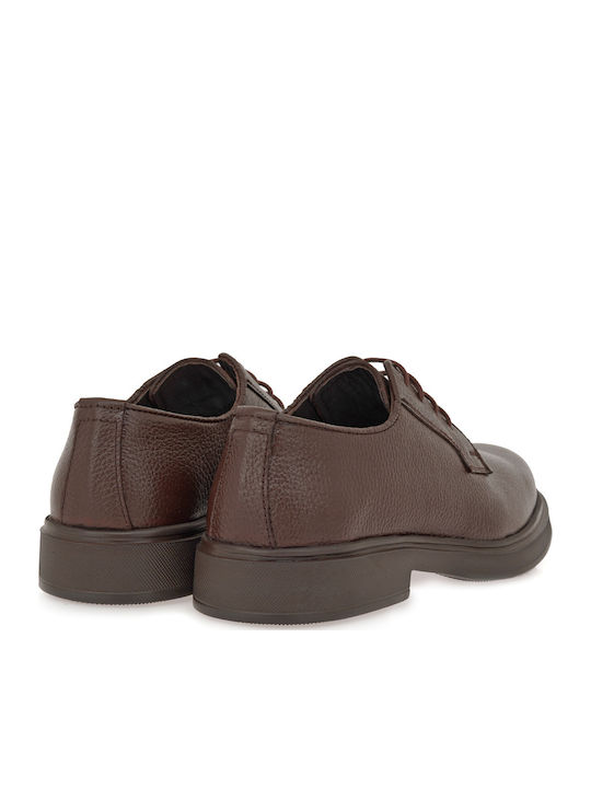 Men's Leather Casual Shoes Brown