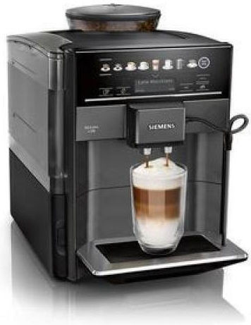Siemens Eq.6 Plus S100 Αυτόματη Μηχανή Espresso 1500W Πίεσης 15bar με Μύλο Άλεσης Μαύρη TE651319RW