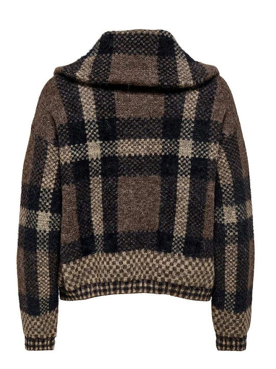 Nur Gestrickte Damen Strickjacke Schwarz