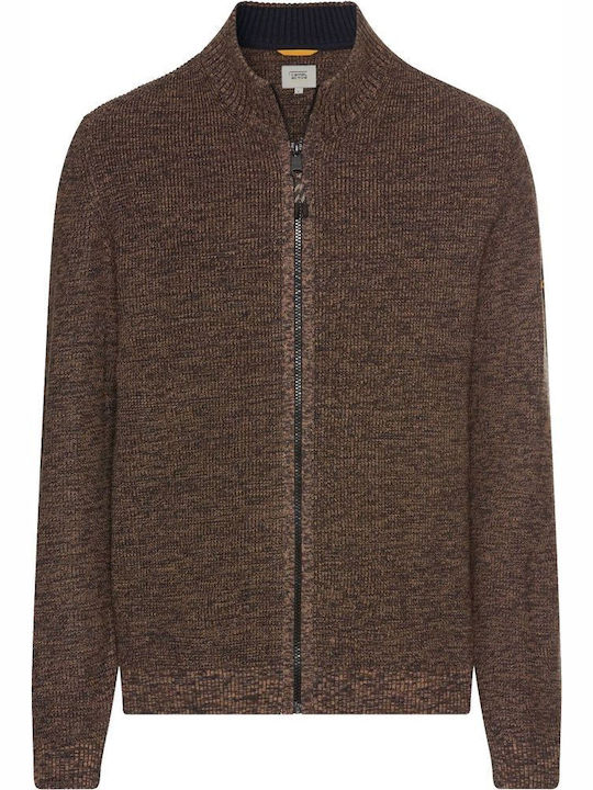 Men's Cardigan Dark Brown