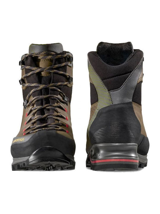 La Sportiva Trango Trk Leather Ανδρικά Ορειβατικά Μποτάκια Αδιάβροχα με Μεμβράνη Gore-Tex Κόκκινα