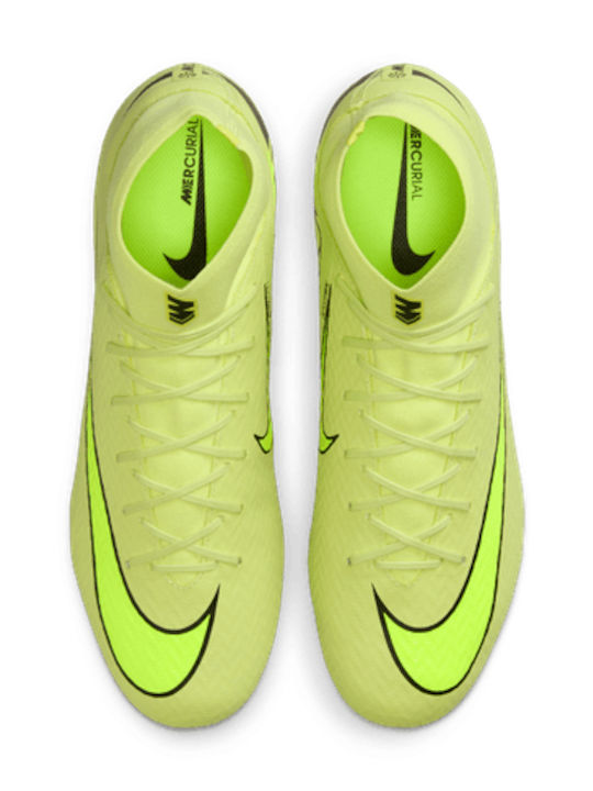 Nike Superfly 10 Acad Football Shoes with Cleats Green